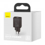Зарядное устройство Baseus Super Si Quick Charger 1C 20W EU, Black, черное (CCSUP-B01)