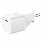 Сетевое зарядное устройство Baseus GaN Fast Charger (mini) 1C 20W EU белый, (White)