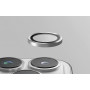 Защита объектива Lens Guard Perfect Tempered Glass для iPhone 15 Pro /15 Pro Max White Titanium (Белый титан)
