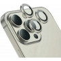 Защита объектива Lens Guard Perfect Tempered Glass для iPhone 15 Pro /15 Pro Max Natural Titanium (Натуральный Титан)