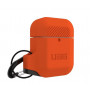 Чехол UAG RUGGED Case для AirPods 1/2 оранжевый (Orange)