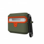 Чехол UAG Standard Issue Hard case для AirPods Pro оранжево-зеленый (Orange-Olive)