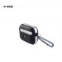 Чехол защитный K-DOO CRASHGUARD (TPU+Metal) на Airpods Pro серебристый (Silver)