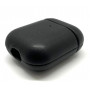 Чехол защитный K-DOO LuxCraft (PC+PU Leather) на Airpods 1/2 черный (Black)