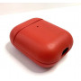 Чехол защитный K-DOO LuxCraft (PC+PU Leather) на Airpods 1/2 красный (Red)