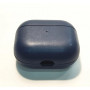 Чехол защитный K-DOO LuxCraft (PC+PU Leather) на Airpods 3 синий (Blue)