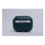Чехол защитный K-DOO LuxCraft (PC+PU Leather) на Airpods 3 зеленый (Green)