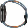 Ремешок UAG Civilian Straps для Apple Watch голубой-оранжевый 42/44/45mm (Blue-Orange)
