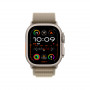 Apple Watch Ultra 2, 49 мм, титановый корпус, ремешок Alpine цвета олива