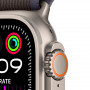 Apple Watch Ultra 2, 49 мм, титановый корпус, ремешок Alpine сине-черного цвета