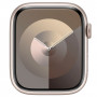 Apple Watch Series 9, 45 мм, алюминий цвета «сияющая звезда», спортивный ремешок «сияющая звезда»