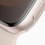 Apple Watch Series 9, 45 мм, алюминий цвета «сияющая звезда», спортивный ремешок «сияющая звезда»
