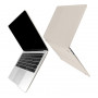 Накладка пластиковая DDC HardShell Case на MacBook Air 2337 M1 кремовый, бежевый (Rocky Grey)