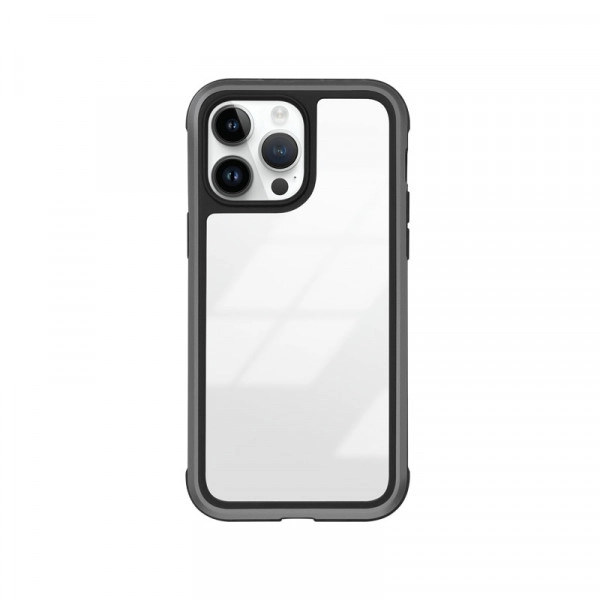 Чехол K-Doo Case Ares для Apple iPhone 14 Pro Max серый;прозрачный (Grey TPU) Чехол K-Doo Case Ares для Apple iPhone 14 Pro Max серый;прозрачный (Grey TPU)