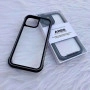 Чехол K-Doo Case Ares для Apple iPhone 14 Pro Max серый;прозрачный (Grey TPU) Чехол K-Doo Case Ares для Apple iPhone 14 Pro Max серый;прозрачный (Grey TPU)