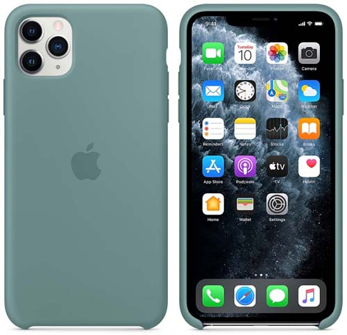 Apple Silicone Case iPhone 11 Pro Cactus 600