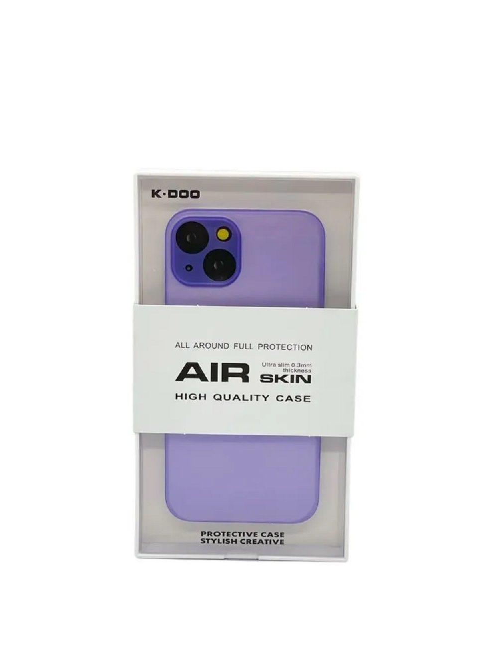 Купить Чехол K-Doo Air Skin для Apple iPhone 14 фиолетовый (Purple) в  Новосибирске по цене 1 300 р.